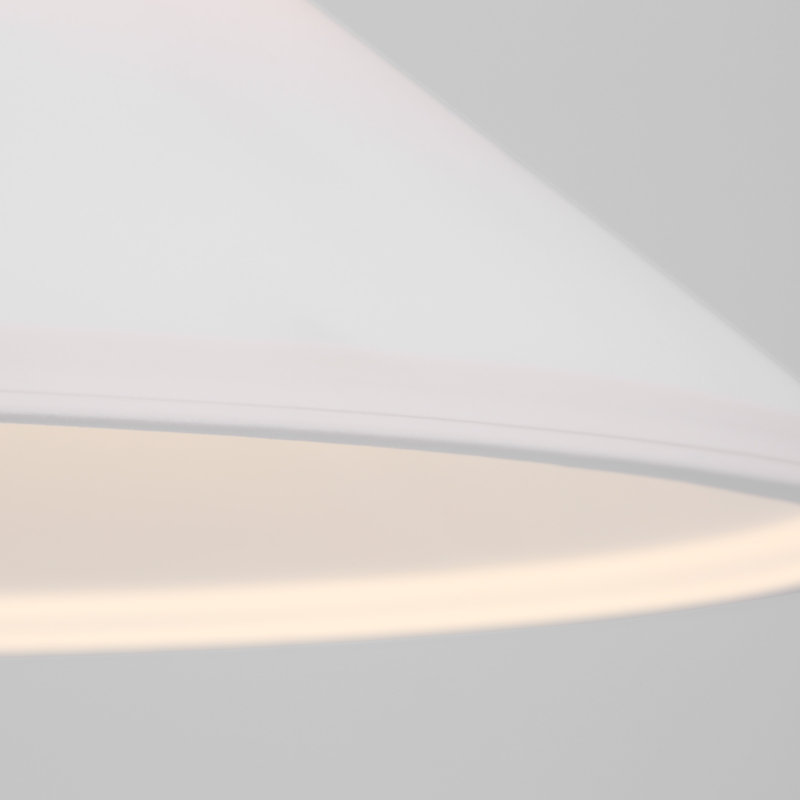 Luminaire suspendu moyen 1 lumière Belcarra, Acier brossé