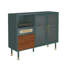 Bar avec tablettes réglables et porte-bouteilles - Bar moderne pour la maison-1140079218