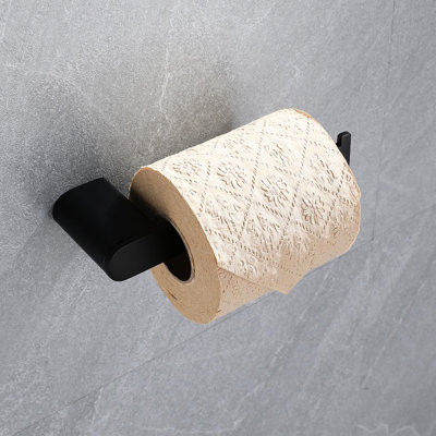 5 Bathroom Accessories, 304, Matte Black, & Scratch-, Modern For Home Decor 304 Hardware Group, Tarnish-, Living Room Styling