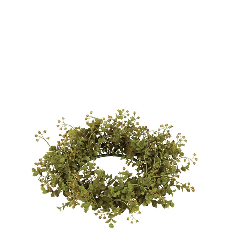 Couronne d'eucalyptus artificiel 14 po
