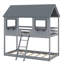 Lit superposé simple au dessus d'un lit simple Beaman Kids-814134300