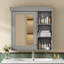 Armoire à pharmacie 30,07 "x 28,74" pour salle de bain avec miroir, rangement au-dessus de la toilette