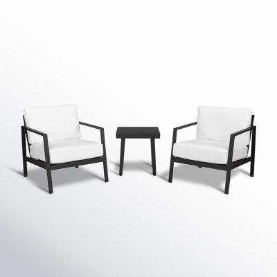 Ensemble de conversation d'extérieur pour 2 personnes avec coussins Sunbrella Armando