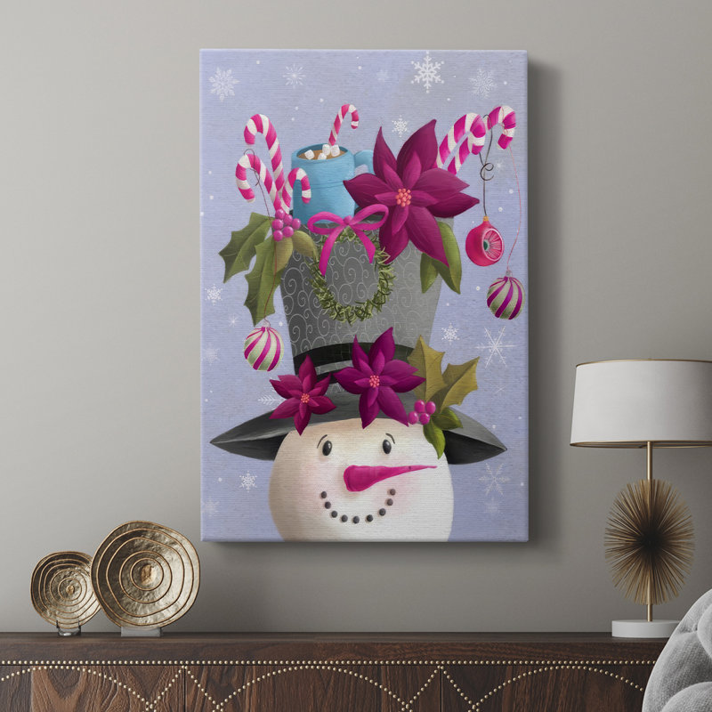Christmas Friends I - galerie sur mesure, H 18 po x l 12 po