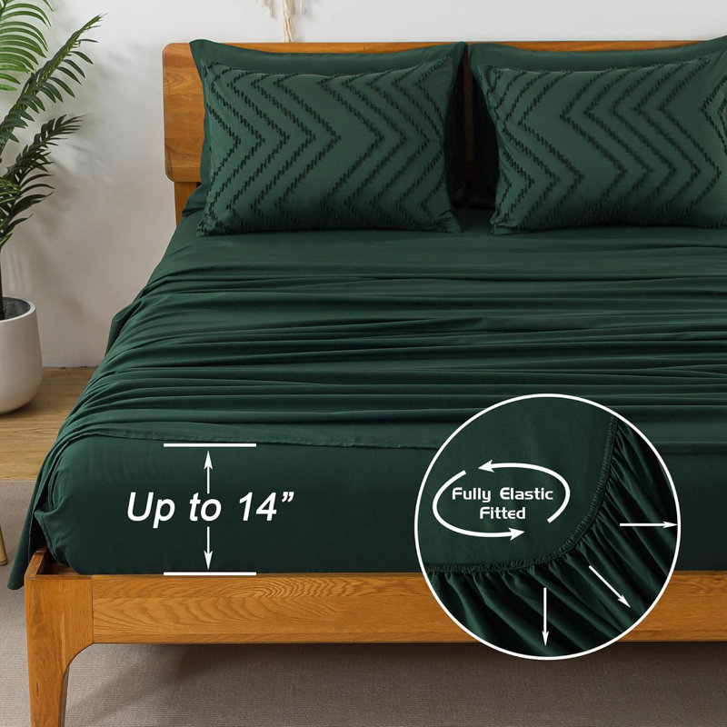 Ensemble d'édredon pour très grand lit - 7 pièces dans un sac