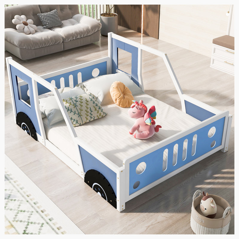 Lit pour enfants Akiyo, Bleu