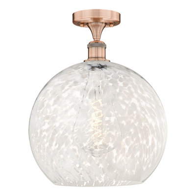 Edison - Adreann - 1 Light Semi-Flush Mount
