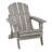 Oversize Outdoor Folding Adirondack Chair, Patio Chair-49169175