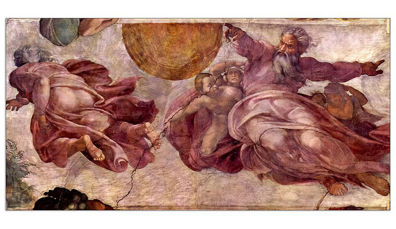 Michelangelo - Wrapped Canvas Painting