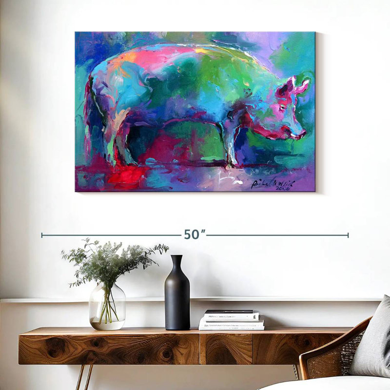 Brampt Pig II, 26" H x 39" W