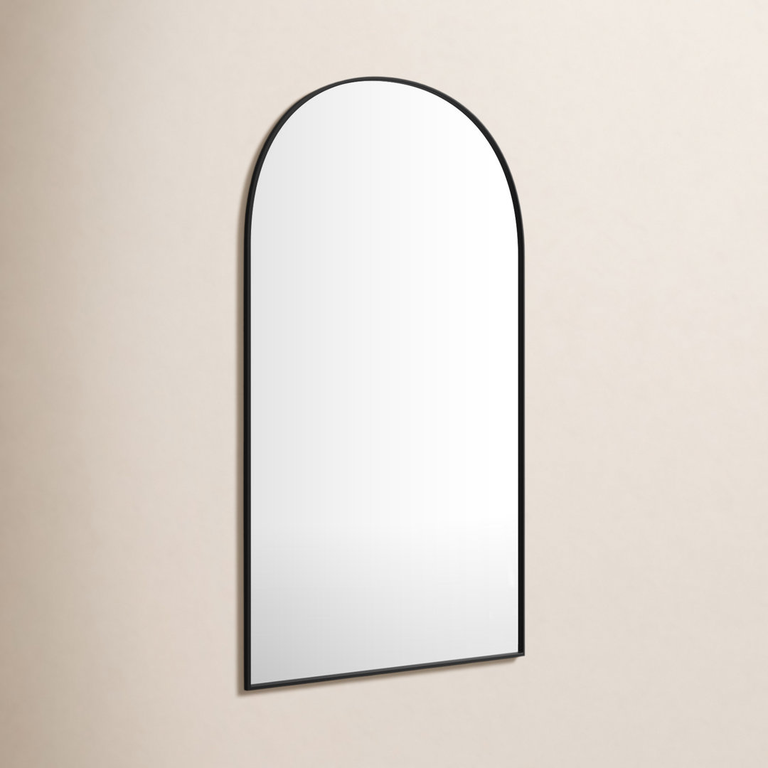 Kira Arched Leaner Mirror Glass Warehouse 