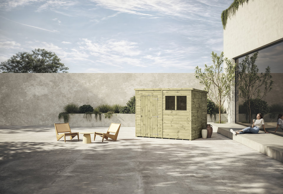 POWER Garden Sheds