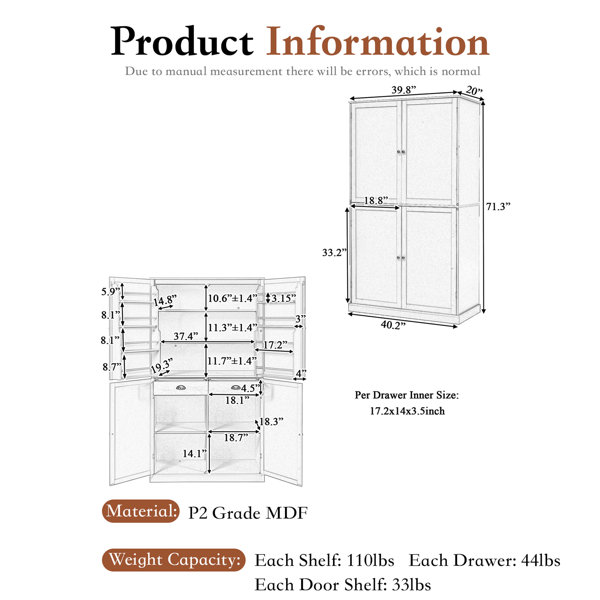 Dimensions du produit