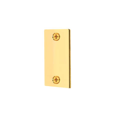 Prime-Line Brass Security Strike, 1-1/8 in. x 6 in.