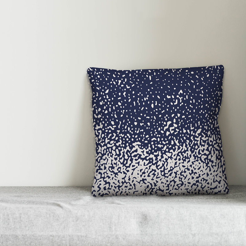  Coussin Dash, Bleu marine dégradé 1, 20 po x 20 po