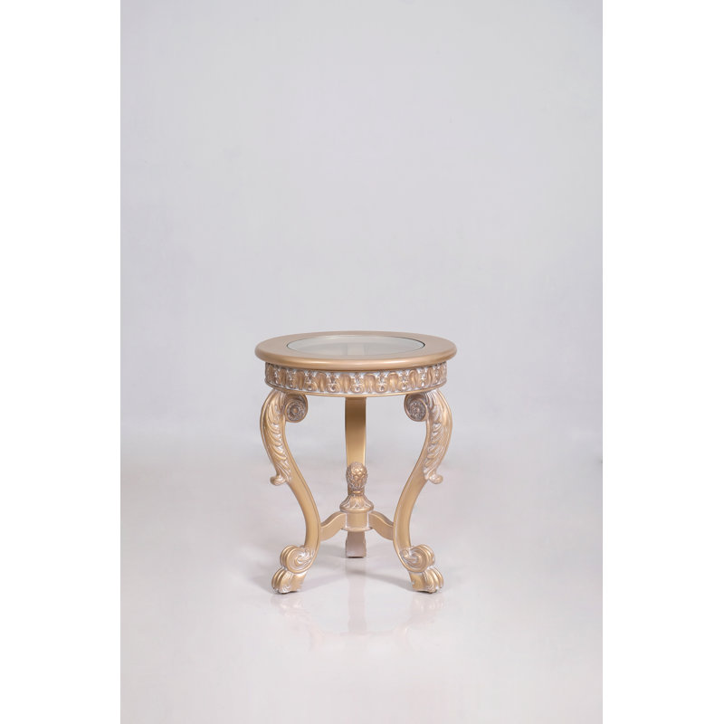 Valentina Glass End Table