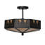4 - Light Semi Flush Mount