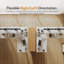 Schlater 63'' L-Shaped Height Adjustable Standing Desk-314413590-293063997