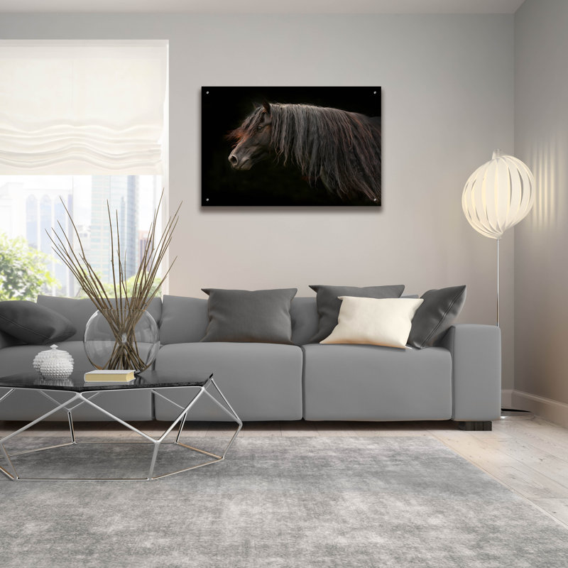 " Ebony " by Tony Stromberg, 24" H x 36" W x 0.2" D