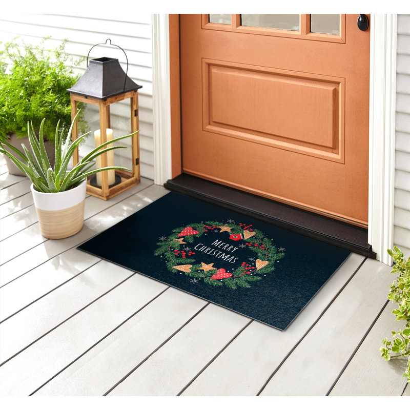 Non-Slip Christmas Outdoor Doormat