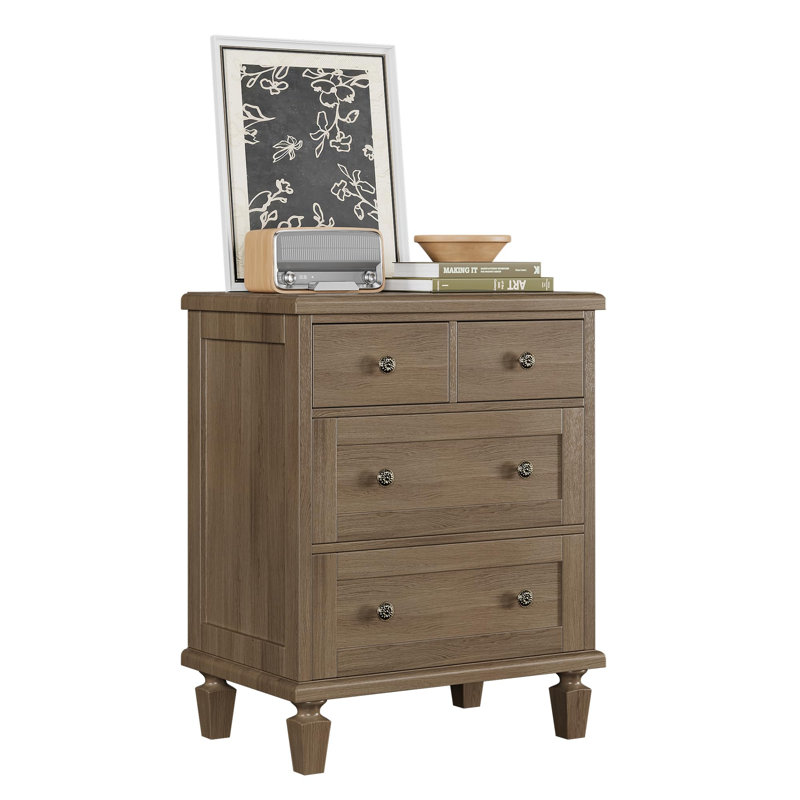 60 cm W Chest of 4 Drawers