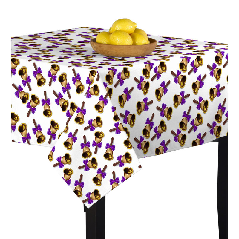 Lamar Geometric Square Tablecloth, 90" W x 90" L