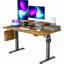 Table d'ordinateur de bureau électrique à hauteur ajustable avec tiroirs-1498796949-1498796947