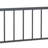 ClickDecor Evans Platform Bed Frame with Matte Black Metal Headboard-1950454394