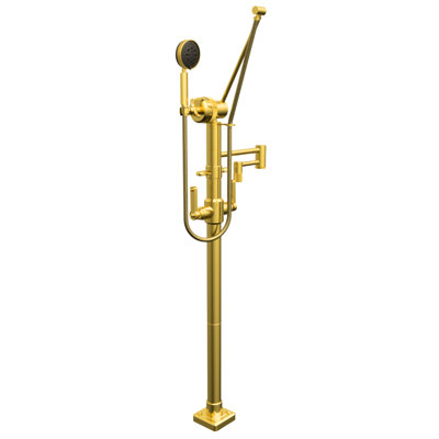 Argonaut Freestanding Tub Filler w/ Hand Shower