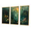Chumley - ensemble de reproductions d'art mural forêt-107163831-107163836