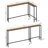 L Shaped 70.9" Long Console Table Behind Couch Table with Outlets-1932067136-1939669025