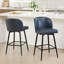 Tabouret de bar et de comptoir pivotant Brendaly (ensemble de 4) - Similicuir-2101453674