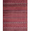 Plateau Hand Knotted Wool Striped Area Rug in Burgundy/Brown/Blue