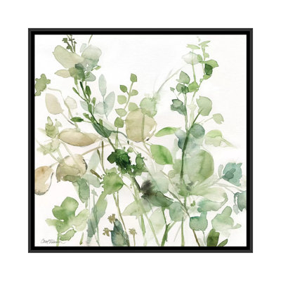 «Sage Garden II» par Carol Robinson - Estampe numérique sur toile tendue avec châssis