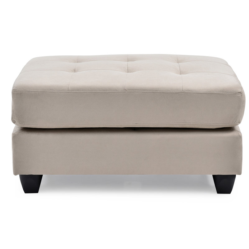Repose-pieds Malone, Beige