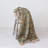 Woven Acrylic Boucle Throw Blanket with Fringe