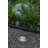 Flare Silver/Black Low Voltage Integrated LED Metal Well Light