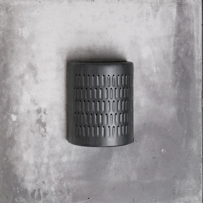 Carely Ceramic Outdoor Wall Light, LED Bulb Included