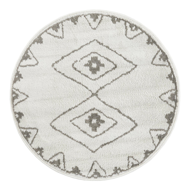 Latitude Run® Vefsna Nikolis Rug Ivory