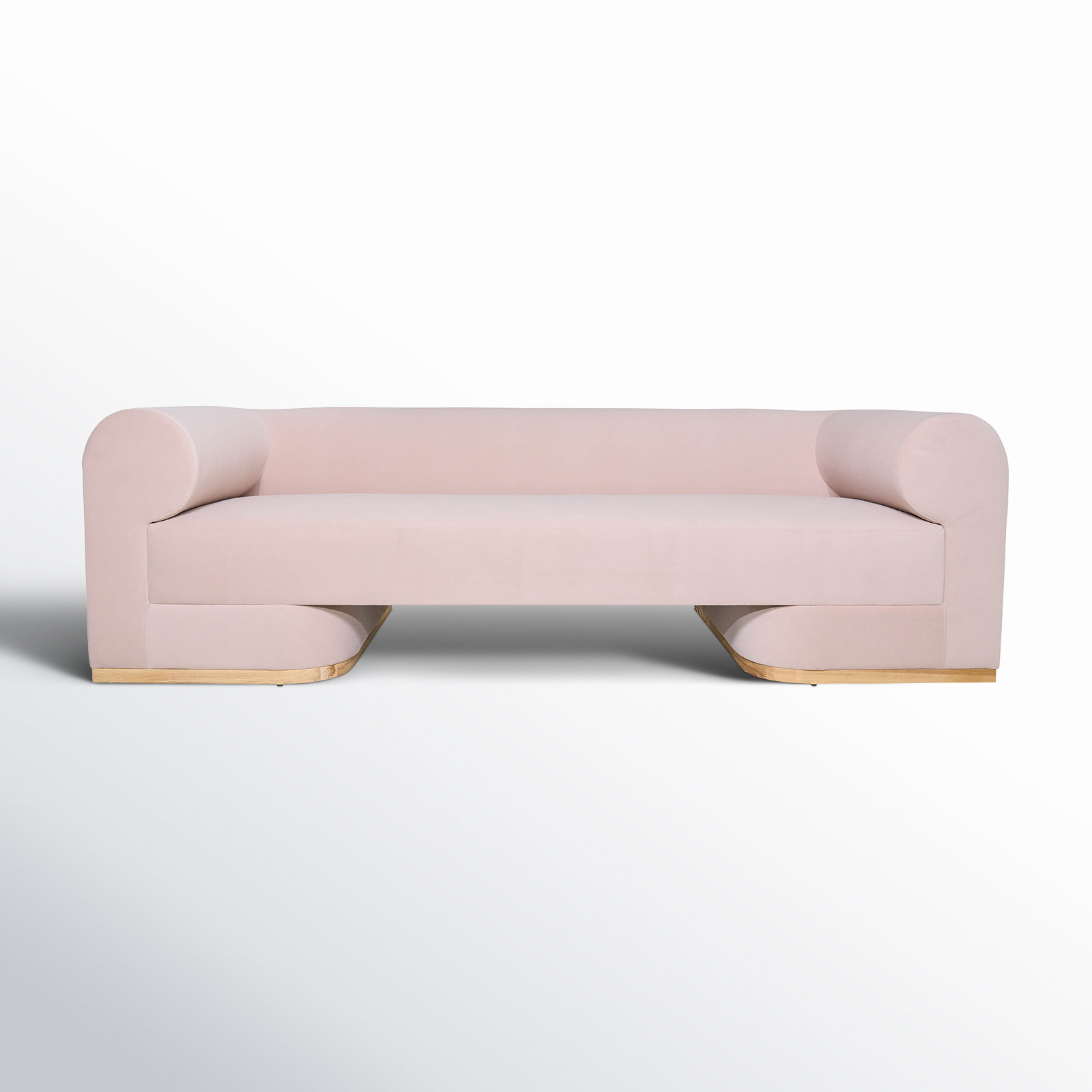 97" Sofa, Pink, Blush