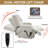 Electric Power Lift Chenille Recliner With Heat And Massage-1325424635