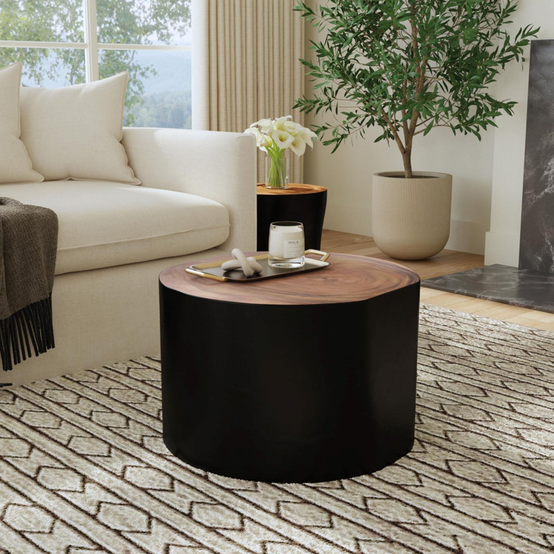 Dismuke Tree Stump Coffee Table