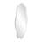 Vreny Glass Frame Scalloped Wall Mirror