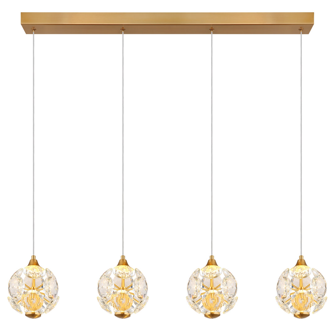 1 - Light Gold LED Pendant