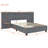Upholstered Platform Bed With Big Headboard-568173343