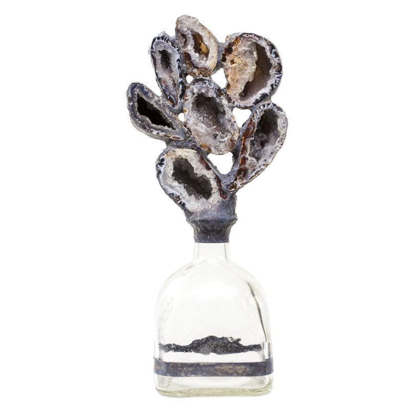 Occo Handmade Crystal Decorative Bottle