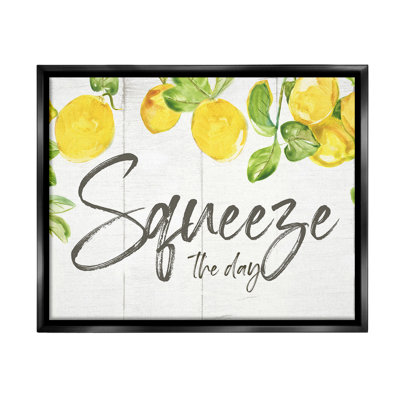 " Squeeze the Day Rustic " Print