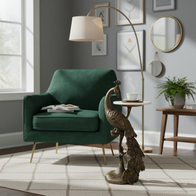 TABLE D'APPOINT MAYURA ANTQ LAITON