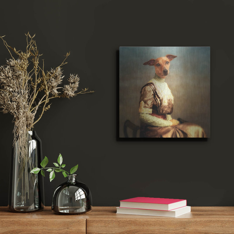 "Bambi" par Martine Roch, H 12 po x l 12 po