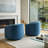 Richard  Upholstered Velvet Swivel Barrel Chair-1165934497
